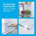 CALLARON Refrigerator Glass Shelf Replacement Glass Fridge Shelf Board
12.2 x 8.7 Inch Clear Replacement Shelf for Mini Refrigerator Storage Organizer, Kitchen Refrigerator Interior Shelf