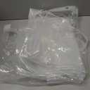 LiBa Bathroom Shower Curtain - Waterproof Plastic Shower Curtain Premium PEVA Non-Toxic with Rust Proof Grommets Clear 10G Heavy Duty Bathroom Accessories 72x84