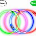 B.Seen LED Dog Collar, Neon Green