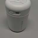 Portable Mini Humidifier, 300ml USB Cool Mist Small Humidifier with Colorful Lights. Perfect for Bedroom, Office, Plants, travel & Car (White)