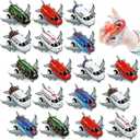 Vileafy 18 Toy Airplanes, Mini Pull Back Toys for Kids 3-5 Years Old Plane Party Favors, Treasure Box Prizes, Goodie Bag Stuffers, Small Toddler Airplane Toys for Classroom or Birthday