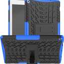 for F ir e HD10/ hd 10 Kids Tablet Case 2019 2017 Release 9th 7th Generation Kickstand Heavyduty Cover [ NOT fit 13th 11th Gen 2023 2021] (Blue)