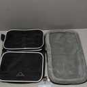 Petskd Top-Expandable Pet Carrier 17x12x8.5 Inches JetBlue Allegiant Spirit Airline Approved, Soft-Sided Carrier for Small Cats and Dogs with Locking Safety Zippers and Anti-Scratch Mesh(Black)