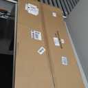 HUKONHEP Black Picture Frames, Photos Frame with Plexiglass, Wall Gallery Photo Frames 20"x40"