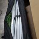 10X20 Ft Instant Pop-Up Canopy Tent-1-Push Setup Heavy Duty Portable Gazebo w/ 4 Weight Bags, Roller Bag & Full Accessory Kit | Waterproof Wind Resistant for Outdoor Events, Markets, Camping, Green