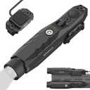 DARKFANG Mlok and Picatinny Tactical Flashlight, 1450 Lumen Low Profile Rifle Light with Remote Switch