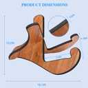 Wooden Guitar Stand, Detachable Non-Slip Wood Guitar Stand Holder Floor for Acoustic Electric Classical Bass Guitars