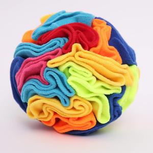 Ablechien Snuffle Ball - Snuffle Ball for Small Dogs, Interactive Dog Toys to Keep Them Busy, Puppy Dog Puzzle Toy with Storage Bag Machine Washable, Small