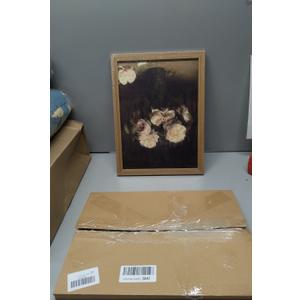 White Rose Wall Art