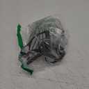 German Shepherd Dog Muzzle Metal Basket for Medium Large Dogs Adjustable Durable Leather Straps Secure Wire Mask for Biting Chewing Barking (Black, L - Size)