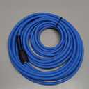 UBERFLEX Kink Resistant Pressure Washer Hose 1/4", 3,100 PSI with (2) 22MM - Made in USA - (50 Feet)