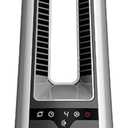 Lasko AC615 Portable Electric Oscillating Stand Up Bladeless Tower Fan with Remote Control for Indoor, Bedroom and Home Office Use, 36.1 inch, Gray/Silver