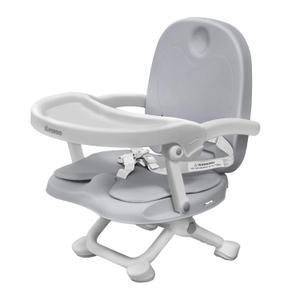 Baby Booster Seat for Dining Table with Removable Tray & Cushion, 3in1 Portable Toddler Booster Seat, 4 Height Adjustable Travel High Chair for Babies and Toddlers