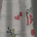 Valentines Day Tablecloth 60 Round, Valentine's Decorations for Home Table Cloth Rectangle, Valentine Day Pink Heart Decor Tablecloths Polyester for Picnic Party Dinner