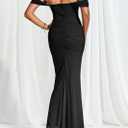 MOEENCN Women's Sexy Bodycon Midi Dress Birthday Outfits Sheer Mesh High Neck Ruched Date Night Club Party Dresses (Black, XL)