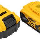 Akkopower Replacement for Dewalt 18V Max Battery: 8.0Ah Lithium Batteries Compatible with Dewalt Battery DCB208 DCB200 DCB206 DCB205 DCB204 Cordless Power Tools 2 Pack