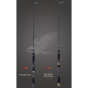 Phenix Rods Iron Feather Spinning / 7'7" / 1 PC / 1-9 LB LINE Rating/Extra Fast Taper Action / 1/16-3/8 OZ Lure Weight/Fuji Titanium TORZITE Guides/Custom Fuji Reel SEAT/EVA Split Grip Handle