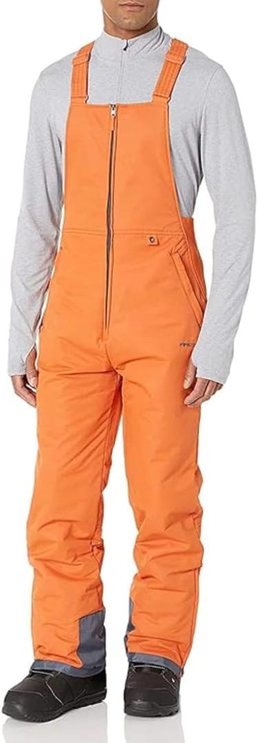 Arctix Men's Essential Insulated Bib Overalls (Large/32" Inseam, Burnt Ginger)