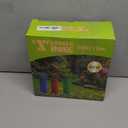 Flexi Hose Expandable Garden Hose with 8 Function Nozzle, 50FT - Lightweight Retractable Garden Hose, Water Hose - No-Kink Flexibility, 3/4 Inch Solid Brass Fittings and Double Latex Core