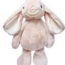 DILLY DUDU Beige Bunny Rabbit Stuffed Animal Plush Toy Best Gifts 14-Inch