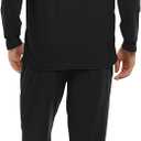 Christmas Pajamas Two Piece Outfits Tracksuits Loungewear Matching Set Pjs Jogger Sets (Black, XXL)