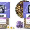 Tiesta Tea - Lavender Chamomile, Loose Leaf Soft Chamomile Herbal Tea, Non-Caffeinated, Hot & Iced Tea, 0.9 oz Pouch - 25 Cups, Natural, Stress Relief & Health Support, Herbal Tea Loose (Pack of 2)
