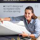 Golden Home Essentials Premium 10mm Full Size Bunkie Board (54" x 75") Slim Low-Profile Mattress Support Quiet, Moisture-Resistant, Lightweight Bed Board for Platform & Slatted Frames