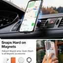 for Samsung Galaxy S24 FE Case Built-in Metal Camera Cover with Stand,[Compatible with Magsafe] Military Grade Rugged Shockproof Protective Cover with Screen Protector-Rose Gold