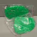 1000 Pieces Plastic Shipping Tags with Wire Labeling Tags Waterproof Hang Tags with Reinforcement Hole Writable Luggage tag Loops for Equipment Inventory Parts Garage (Green, 4 3/4" x 2 3/8")