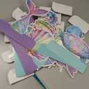 12Pcs Mermaid Party Supplies Mermaid Birthday Honeycomb Centerpieces for Under The Sea Party Decorations Ocean Mermaid Theme Table Honeycomb for Ocean Mermaid Theme Birthday Baby Shower Party Favors