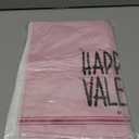 Artoid Mode Pink Love Heart Tree Happy Valentine's Kitchen Towels Dish Towels, 18x26 Inch Anniversary Wedding Decoration Cleaning Set of 2