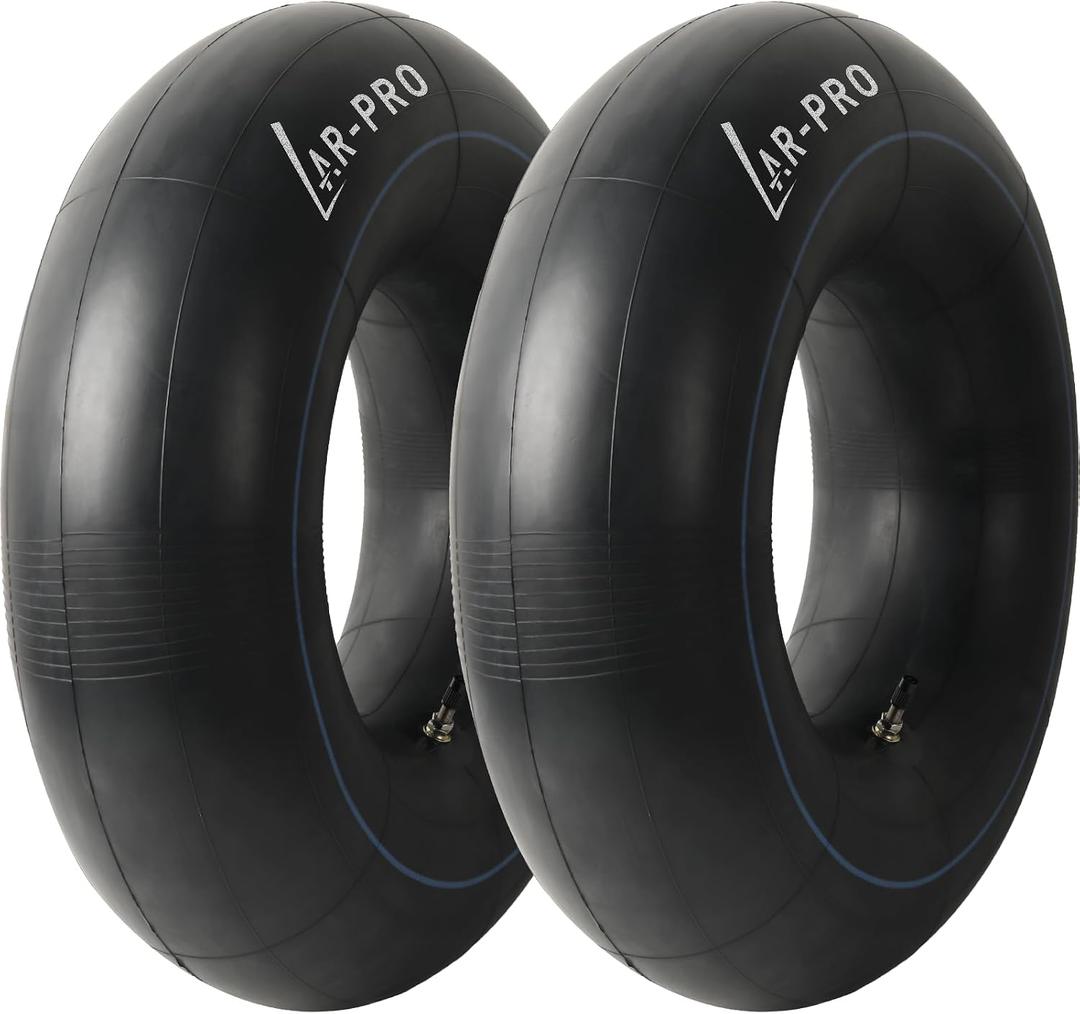 AR-PRO Replacement 22x11-10, 20x10-10 Inner Tubes for ATV UTV, Lawn Tractor, Garden Trailer, Golf Cart, Snow Blowers - with TR4 Straight Valve Stems - Made from Durable Butyl Rubber (Set of 2)