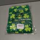 AEUEFUEA 3 Pack Green Shamrock Cotton Towels Set, 25" L x 16" W Hand Towels for Kitchen and Bathroom, Soft Absorbent Holiday Home Dcor