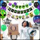 Pirese Alien Party Decorations, Alien Birthday Decorations, UFO Party Decorations | Space Birthday Decorations | Space Themed Party Decorations | Alien Birthday Banner | Alien Party Supplies | Area 51