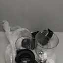 LUEUR Siphon Coffee Maker, Vacuum Coffee Brewer, Heat-Resistant 5-Cup Glass Siphon Coffee Maker with Reusable Cloth Filter, Hot Tea Maker for Home, Household and Office