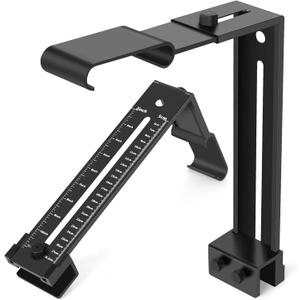 hygger Aquarium Light Clip Holder (for HG-957),2 Pieces, Aquarium Fish Tank Light Riser/Holder/Bracket/Stand/Mount