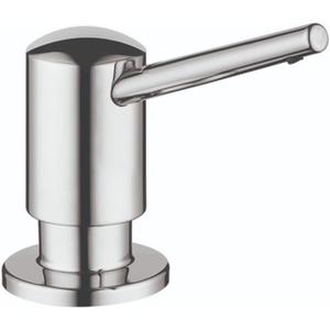 hansgrohe Bath and Kitchen Sink Soap Dispenser, Contemporary Premium Modern in Chrome, 04539000 Small