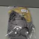 Morph Grey Villain Costume With Baldcap, Mens 60s Costume, Halloween Costumes For Men, Halloween Costumes For Adults (Large)