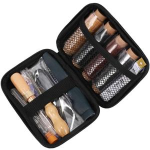 28pcs Leather Sewing Awl Thread Kit with Waxed Thread Manual Speedy Stitcher ToolLeather Sewing Tools for DIY Leather Craft Leather Upholstery Repair Kit
