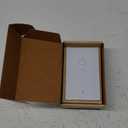 MoesGo 2nd Generation WiFi RF433 Smart Touch Wall Single Fire Smart SwitchNo Neutral Wire Needed,Compatible with Smart Life/Tuya App, Works with Alexa and Google Home Single Pole 110V White 3 Gang