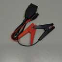 E60 OBD II Vehicle ECU Emergency Power Supply Cable 12V Car Memory Saver with 2 Alligator Clip&Battery Box