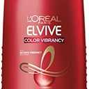 L'Oreal Paris Elvive Color Vibrancy Protecting Shampoo, for Color Treated Hair, Shampoo with Linseed Elixir and Anti-Oxidants, for Anti-Fade, High Shine, and Color Protection, 28 Fl Oz