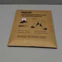 Hylaea Compression Running Socks for men, Coolmax Anti-Blister Cushion Crew Socks for Athletic, Moisture Wicking & Seamless (Medium, Black 3 Pairs)