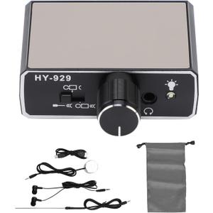 Water Leakage Detector, Underground Water Pipe Leak Detector Monitor with Intelligent High Sensitivity for Site Construction, Car Maintenance and Pipeline Locator