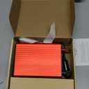 YSOLX 600W Power Inverter, DC 12V to 110V AC Car Inverter with Dual USB C/A Fast Car Charger Adapter (Updated)