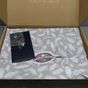 Pacific Coast Goose Feather Down Comforters King Size, 100% Cotton Extra Fluffy White Duvet Insert, Soft, Breathable, All Season Hotel Luxury Bedding Comforters, 8 Corner & Center Loops (106"x90")