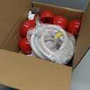 Complete Set Pipeline Automatic Chicken Watering System, 1/2" PVC Tee Fittings & PVC Pipe & Garden Hose, Chicken Water Cups, Poultry Waterer, Automatic Chicken Waterer, Chicken Nipple Waterer