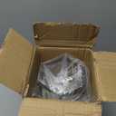 NCYP Small Glass Enclosure Terrarium with Mesh & Door for Tiny Beetle - Hexagon Jumping Spiders Vented Glass Terrarium 7.87'' x 4.52'' x 3.93'', Black