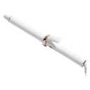 T3 SinglePass Curl X Extra-Long Barrel 1" Curling Iron with 9 Heat Settings and Ceramic Barrel for Fast Styling and Lasting Results on All Hair Types (White/Rose Gold)