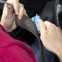 2 x resqme The Original Emergency Keychain Car Escape Tool, 2-in-1 Seatbelt Cutter and Window Breaker, Made in USA, Pink - Compact Emergency Hammer